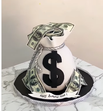 Money Bag - Fun cake